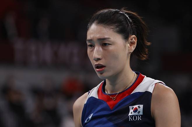 국제배구연명(FIVB) 제휴 매체인 발리볼월드닷컴은 지난 16일(현지시각) 김연경을 지난해 최고의 여자 배구선수로 선정했다. 사진은 지난해 8월 2020도쿄월드컵서 활약하고 있는 김연경. /사진=로이터