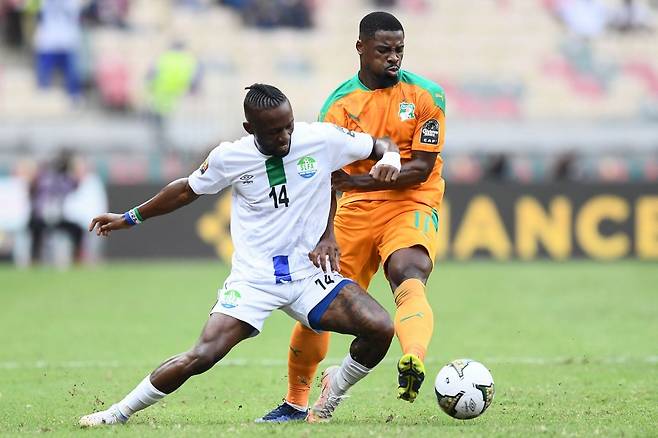 ▲ 코트디부아르 대표팀의 세르주 오리에 ⓒ연합뉴스/AFP