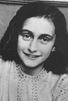 '안네의 일기'를 남긴 유대인 소녀 안네 프랑크. 한국일보 자료사진