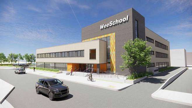 [뉴시스=세종]공립 대안교육기관 '늘벗학교' 조감도.2022.01.20.(사진=세종시교육청) *재판매 및 DB 금지