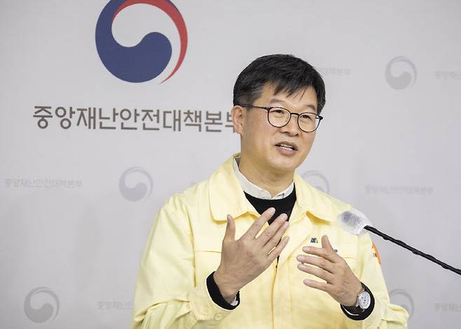 이기일 중앙재난안전대책본부 제1통제관. (사진=연합뉴스)