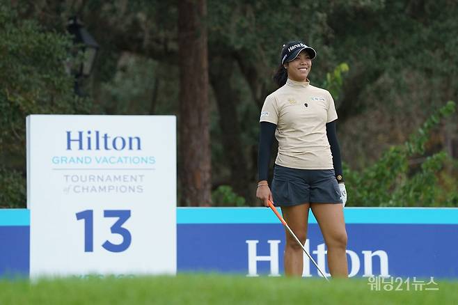 힐튼 그랜드 베케이션스 LPGA 개막전 첫날 풍경 2-패티 타와타나낏(Patty Tavatanakit) 선수