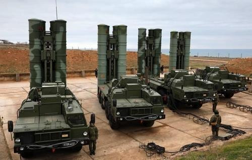 러시아 S-400 미사일 시스템 [타스 연합뉴스 자료사진. 재판매 및 DB 금지]