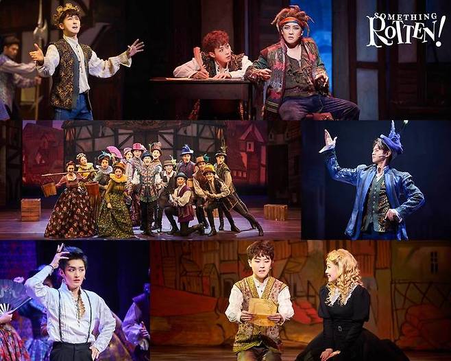 [서울=뉴시스]뮤지컬 '썸씽로튼' 공연사진. (사진=엠씨어터 제공) 2022.01.21. photo@newsis.com *재판매 및 DB 금지