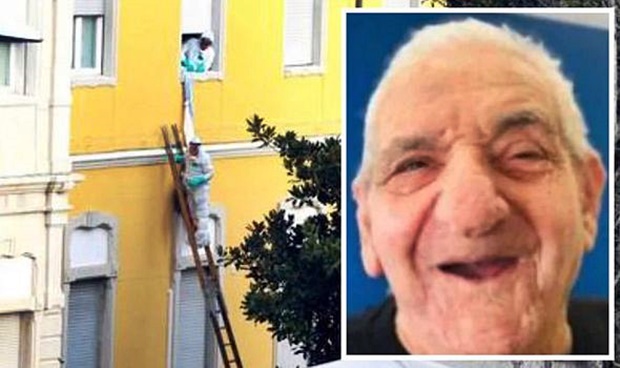 19일(이하 현지시간) 이탈리아 지역신문 ‘코리에 델 베네토’는 91세 노인 한 명이 요양원 창밖에 매달려 숨진 채 발견됐다고 보도했다.