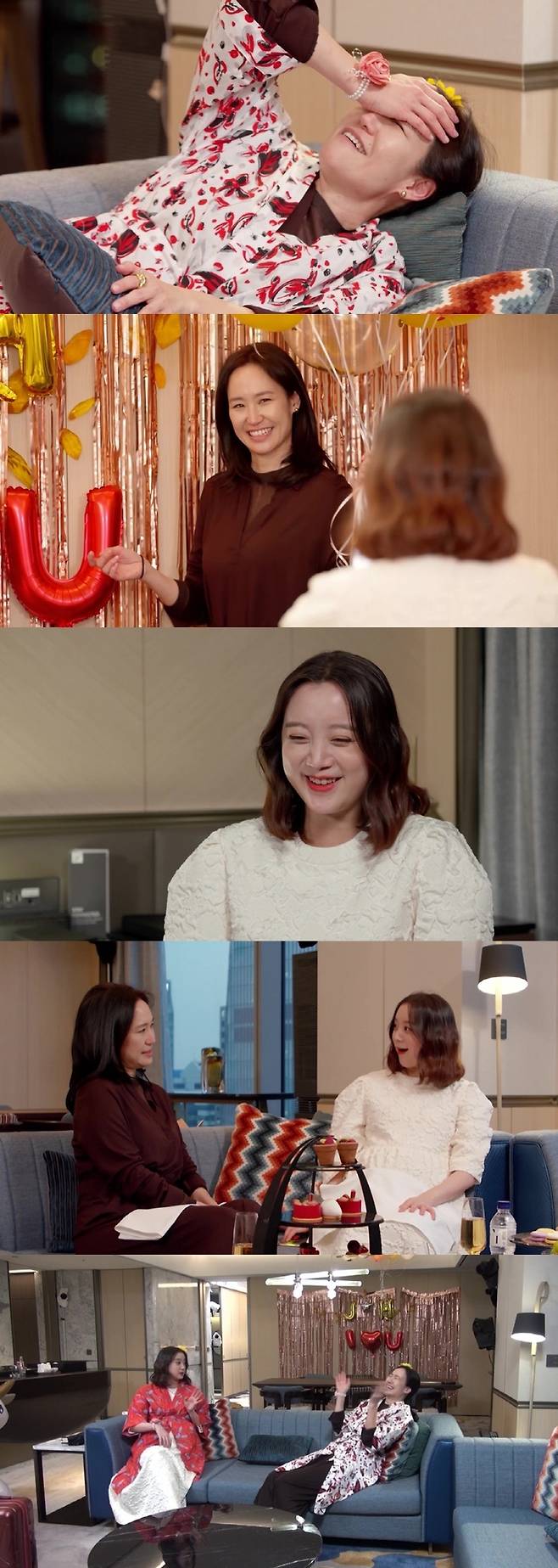 [서울=뉴시스] '갓파더 강주은·혜림 모녀, 무사히 호캉스 마칠 수 있을까 2022.01.26 (사진=KBS2 '갓파더' 제공) photo@newsis.com*재판매 및 DB 금지 *재판매 및 DB 금지