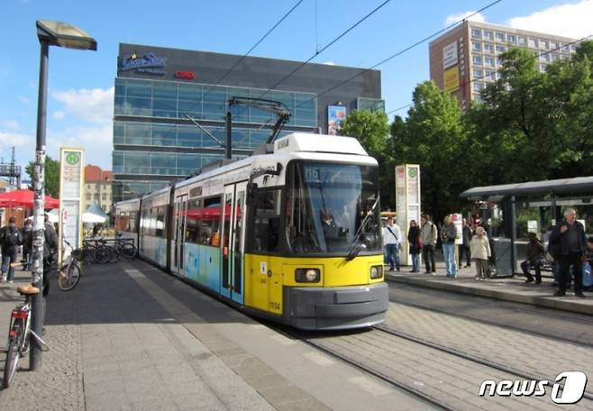 독일 베를린 트램 모습.(경북도 제공)© 뉴스1