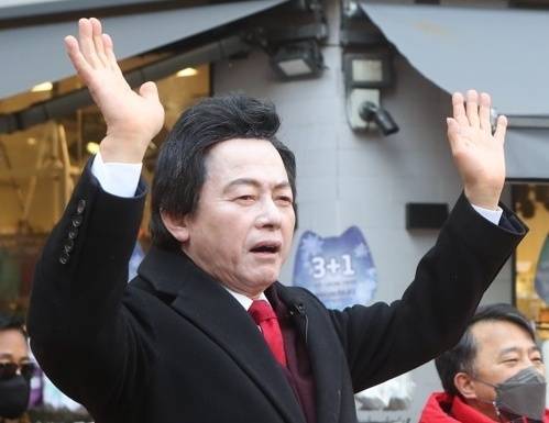 허경영 국가혁명당 대선 후보. 연합뉴스