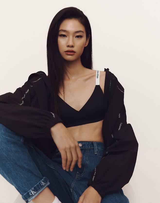 모델 겸 배우 정호연/사진제공=캘빈클라인