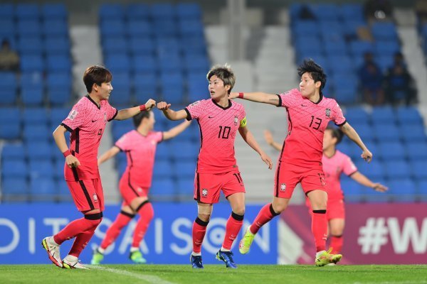 한국 여자축구대표팀. 사진=대한축구협회