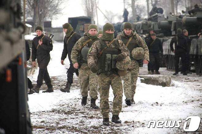 우크라이나군 <자료사진> © 로이터=뉴스1