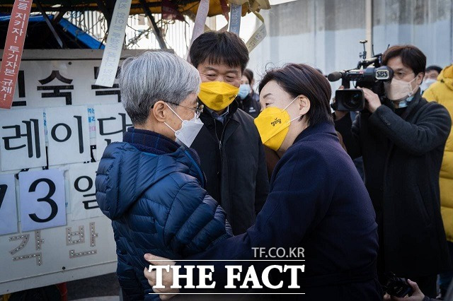 대선을 한달여 앞둔 설 연휴 동안 여야가 대선 승리를 위해 '부산 민심 잡기'에 나섰다./정의당 제공.