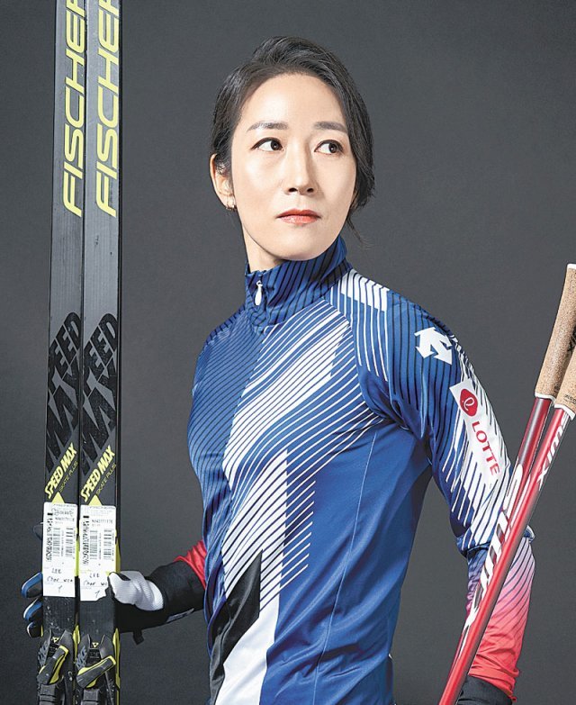 한국 크로스컨트리 스키의 ‘살아 있는 전설’ 이채원이 자신의 마지막 올림픽이 될 2022 베이징 겨울올림픽 출전을 앞두고 결의를 다지고 있다. 대한체육회 제공