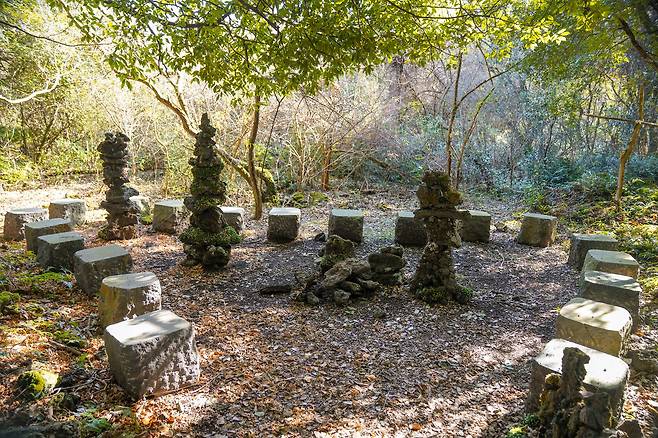 탐방객이 쉬어갈 수 있는 명상공간