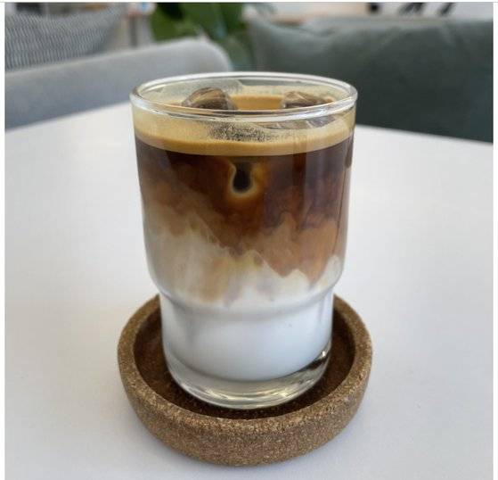 호주 스타일의 커피 '화이트플랫'. 사진 인터넷 캡처