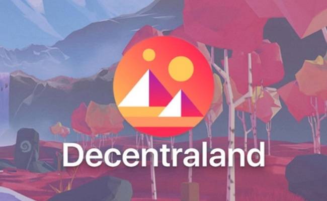 디센트럴랜드 로고.