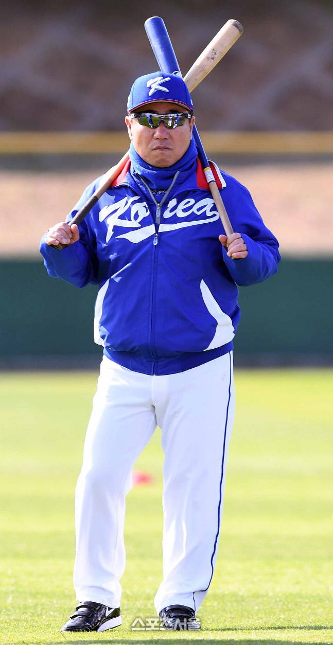 일구회 김광수 회장 당선인의 2017 WBC 대표팀 코치 시절. 이주상기자 rainbow@sportsseoul.com
