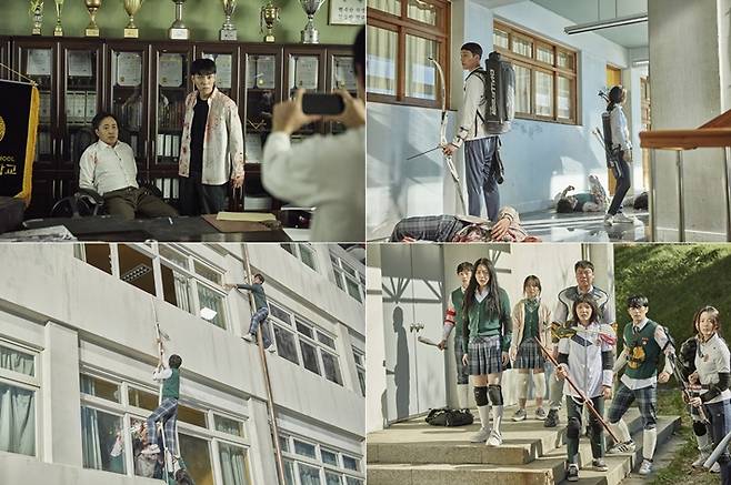 넷플릭스 오리지널 시리즈 '지금 우리 학교는' 스틸컷. 넷플릭스 제공