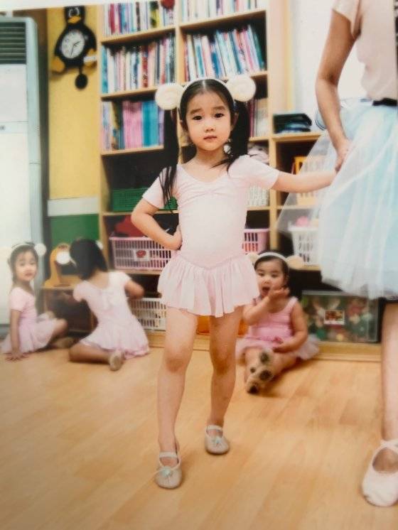 발레를 처음 시작했을 무렵의 연서양. [최연서 학생 제공, 무단 전재 및 도용 금지]
