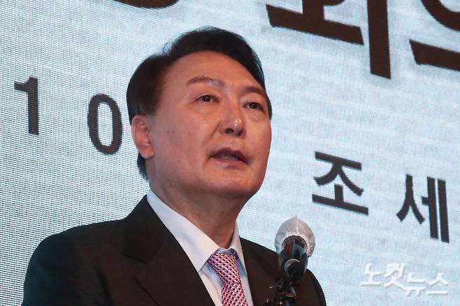 국민의힘 윤석열 대선 후보. 국회사진취재단