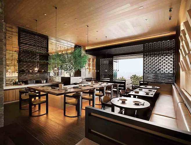 모던 스시 바 카우리 내부 모습./사진제공=카우리