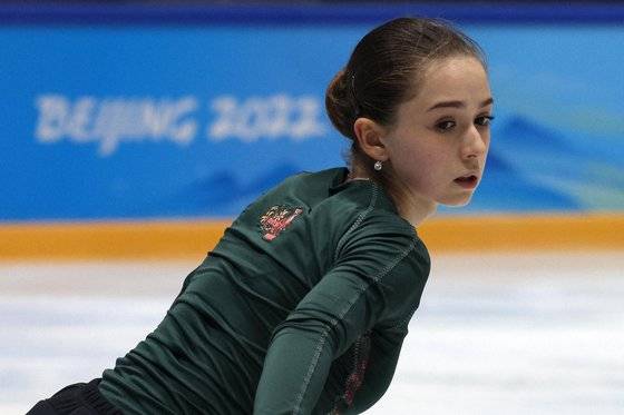 러시아올림픽위원회 카밀라 발리예바. 사진=중앙일보 김경록 기자