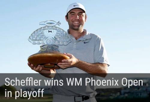 스코티 섀플러가 우승하면서 세계 랭킹 9위가 됐다.