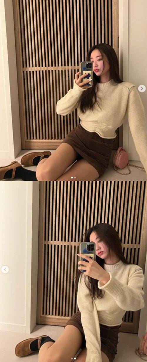 경리 셀카 사진=경리 인스타그램
