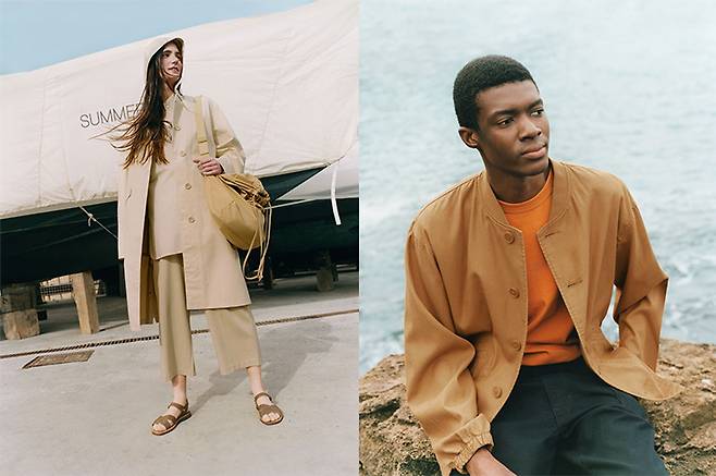 크리스토퍼 르메르와 협엽한 유니크로 U 2022년 SS시즌/유니클로