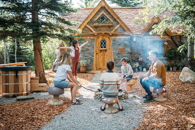 캐나다 캘거리에서 2시간 거리인 참드 패밀리 리조트