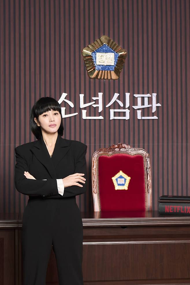 '소년심판'의 김혜수. 제공|넷플릭스