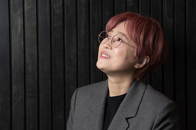 끝까지 사랑하는 것의 힘을 보여주고 싶다는 송은이./사진=고운호 기자