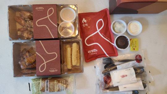 아웃백 딜리버리. <김아름 기자>