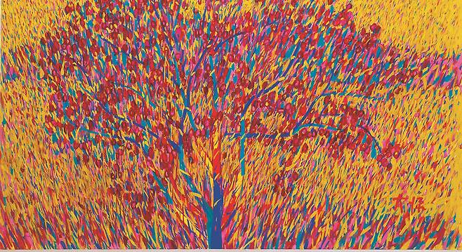 이대원, ‘대추나무’, 1995, 개인 소장. /갤러리현대.