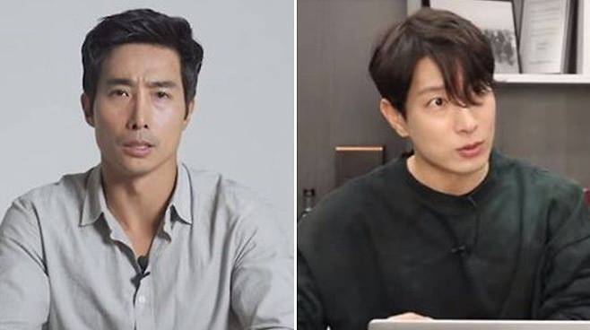 해군특수전단(UDT) 출신 유튜버 이근(왼쪽)씨와 같은 UDT 출신 유튜버 에이전트H. /유튜브
