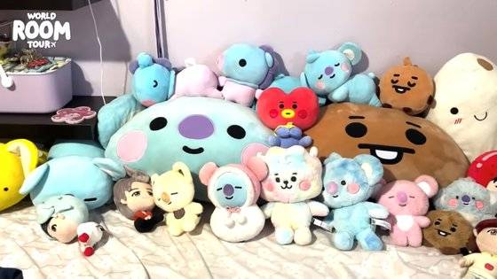 유튜브 채널 '안구정화TV'의 '미국 아미는 어떻게 방을 꾸밀까?' 영상의 한 장면. [유튜브 화면 캡처]