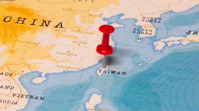 대만 지지 드러낸 美…바이든, 대만 ‘오표기’ 지도 구매금지 법안 서명(자료사진=바이두)