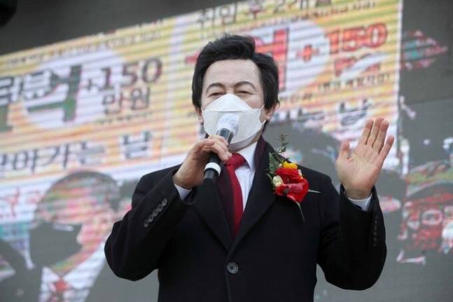 허경영 국가혁명당 명예대표. 뉴시스