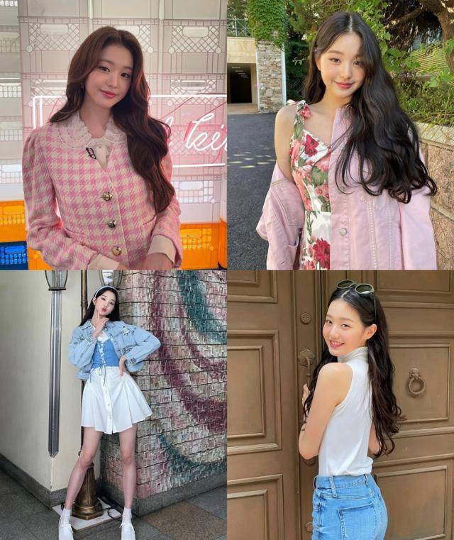 아이브 장원영은 페일 계열의 밝은 파스텔 컬러가 잘 어울리는 여름 쿨 라이트 유형으로 꼽힌다. 장원영 SNS