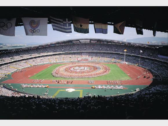 사진은 1988년 서울올림픽 개회식 장면. [사진=대한체육회]