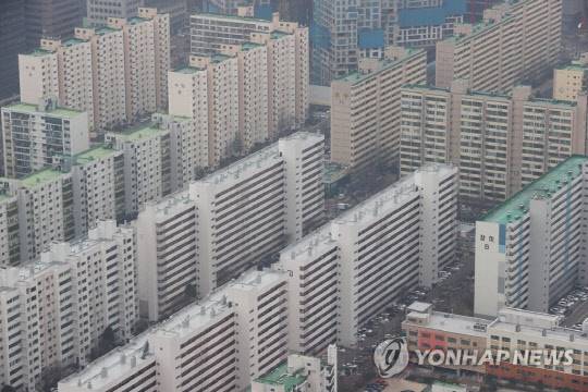 서울의 아파트 등 공동주택. 연합뉴스