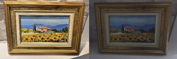 아이폰SE 3세대는 동일한 피사체라도 조도에 따라 사진 촬영 품질이 크게 차이를 보인다. 밝은 곳에선 이미지 처리 기능이 뛰어나 뚜렷한 촬영이 가능하지만, 저조도에선 디테일이 사라지고 입자가 뭉개지는 모습을 보인다. 사진은 기사 편집 과정에서 화질이 일부 저하됐음. 배성수 기자