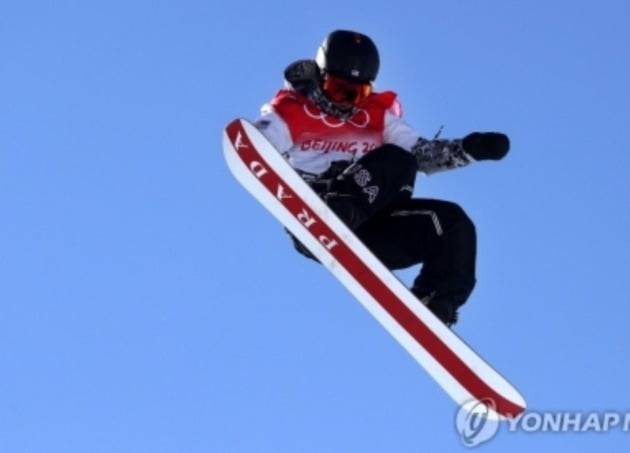 베이징 올림픽에서 줄리아 마리노가 탄 프라다 스키. 출처:연합뉴스