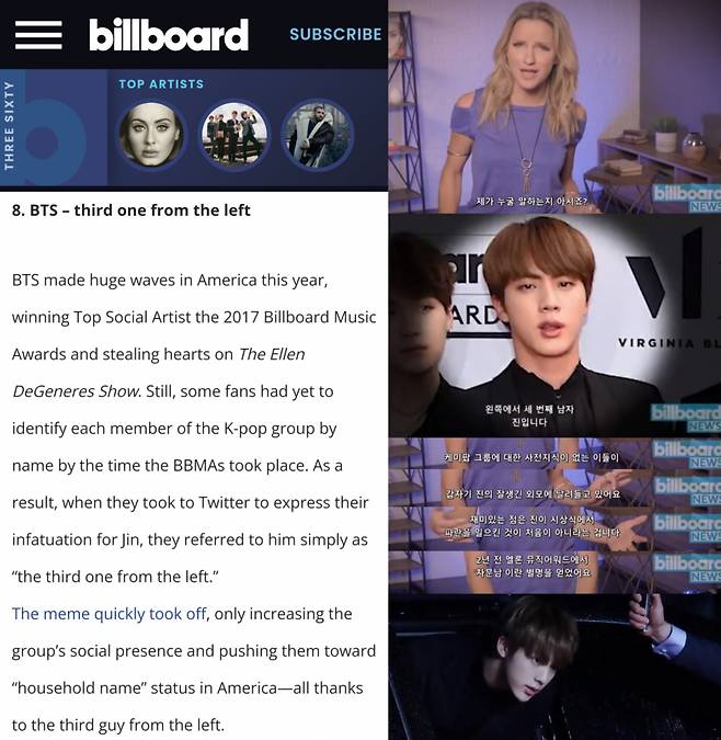 한번 보면 멈출 수 없다는 방탄소년단 진 '그 영상'.."존재만으로 이슈" 해외매체 집중조명