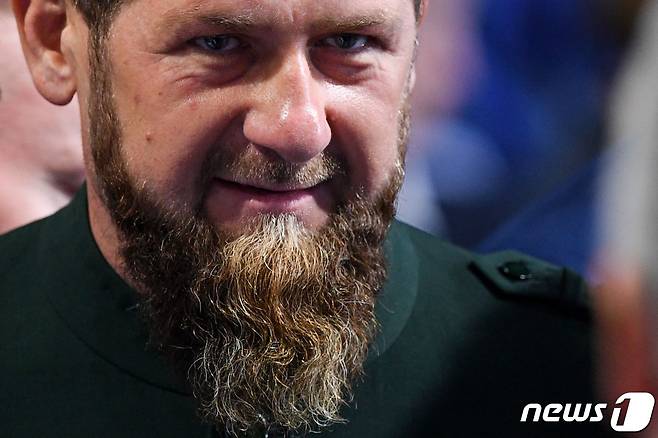 람잔 카디로프 체첸공화국 대통령 2018.12.08 © AFP=뉴스1 © News1 정윤미 기자
