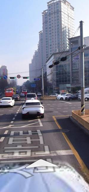 사고가 난 고속터미널 사거리 로드뷰 모습, 네이버지도 캡처