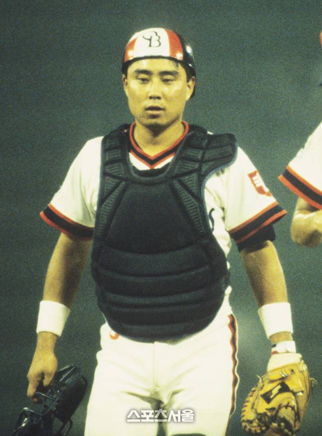 선수 시절 두산 김태형 감독. 스포츠서울DB