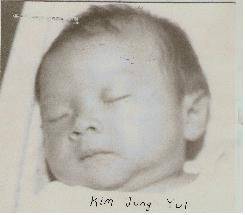 입양 당시 김정열 씨 모습 [아동권리보장원 입양인지원센터 제공]