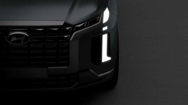 현대차가 대형 SUV '팰리세이드'의 부분변경 모델 '더 뉴 팰리세이드' 티저를 7일 공개했다. /현대차 제공