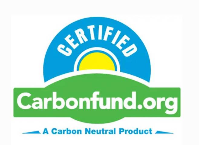 카본 펀드의 탄소프리인증라벨 / carbonfund.org